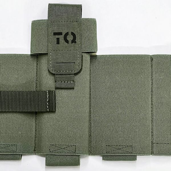 Pouch for first aid kit "Dnipro" without platform (shin mount), model No. 23, olive РМ231 photo