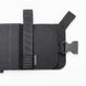 Pouch for first aid kit "Dnipro" without platform (shin mount), model No. 23, black