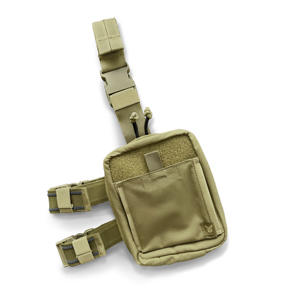 Pouch for a first aid kit "Dnipro" on a platform (attachment for ammunition and hip), model No. 21, coyote PM215 photo