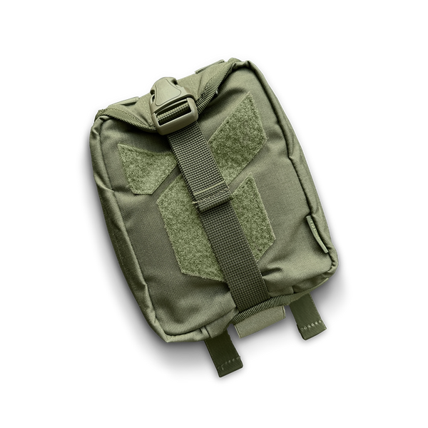 Pouch for a first aid kit "Dnipro" on a platform (attachment for ammunition), model No. 22, olive PM221 photo