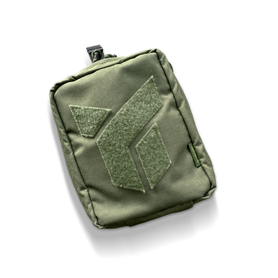 Pouch for a first aid kit "Dnipro" without platform (attachment for ammunition), model No. 24, olive PM241 photo