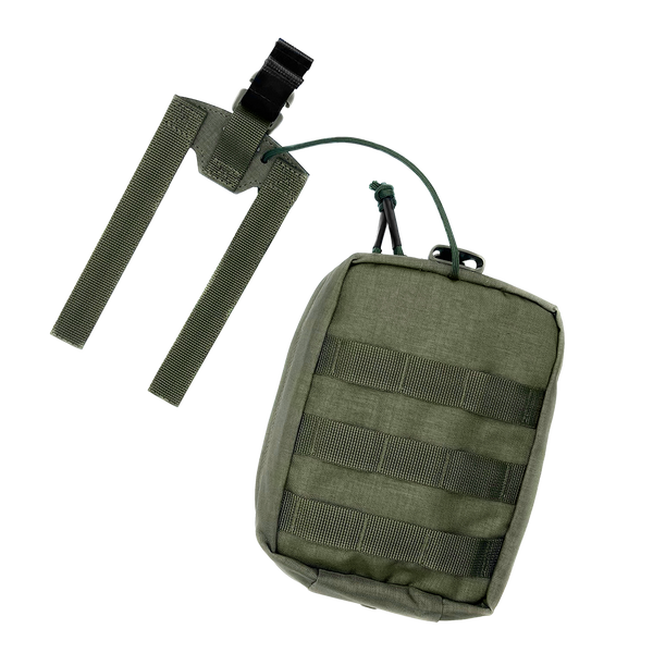 Pouch for a first aid kit "Dnipro" without platform (attachment for ammunition), PM24, olive PM241 photo