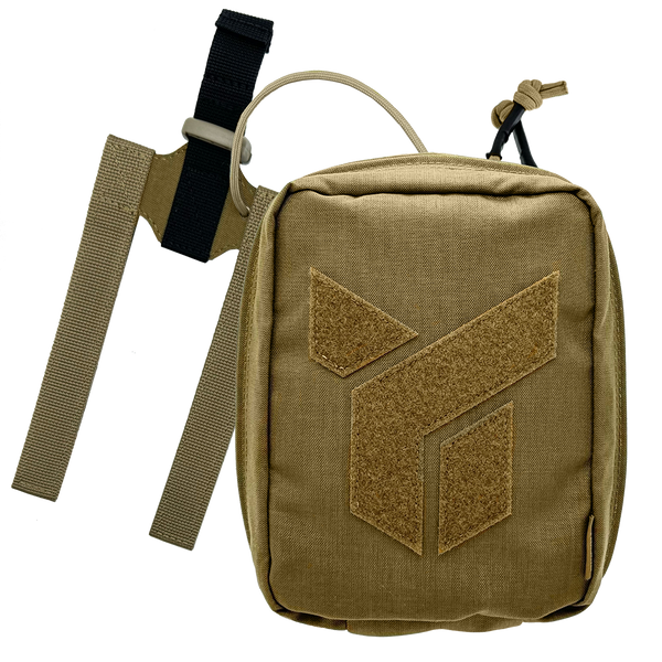 Pouch for a first aid kit "Dnipro" without a platform (attachment for ammunition), PM24, coyote PM245 photo