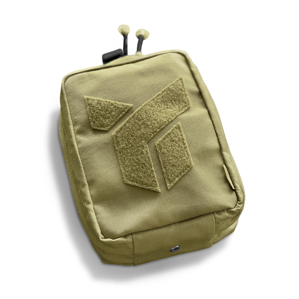 Pouch for a first aid kit "Dnipro" without a platform (attachment for ammunition), model No. 24, coyote PM245 photo
