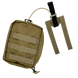 Pouch for a first aid kit "Dnipro" without a platform (attachment for ammunition), PM24, coyote