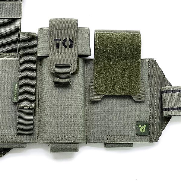 Pouch for a first aid kit "Dnipro" on a platform (attachment on the belt and thigh), PM25, oil PM251 photo