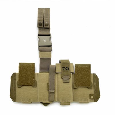 First aid kit pouch "Dnepr" on a platform (attachment on the belt and thigh), РМ25, coyote PM255 photo