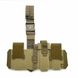 First aid kit pouch "Dnepr" on a platform (attachment on the belt and thigh), РМ25, coyote