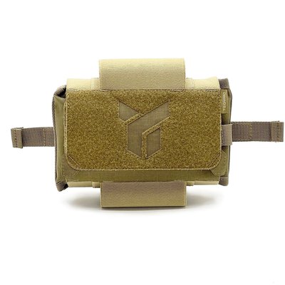 Pouch for a first aid kit "Dnipro", with a platform (attachment to a tactical belt), PM27, cayote PM275 photo