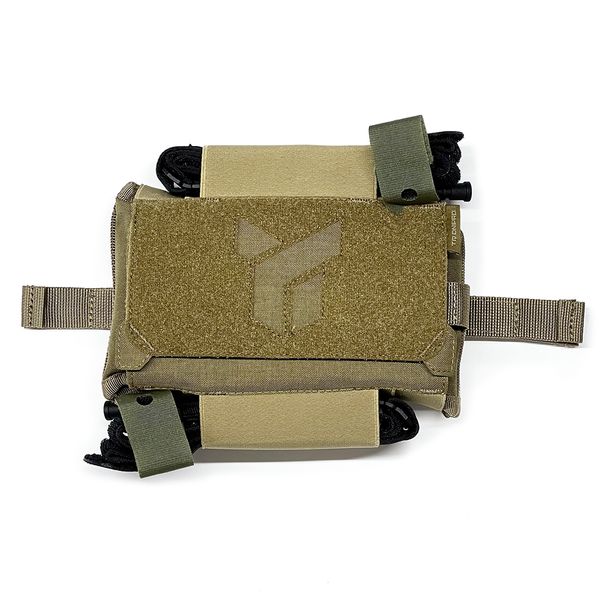 Pouch for a first aid kit "Dnipro", with a platform (attachment to a tactical belt), PM27, cayote PM275 photo