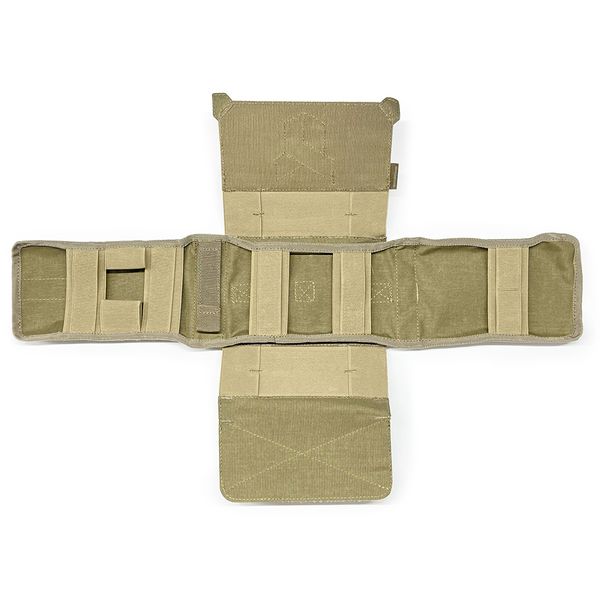 Pouch for a first aid kit "Dnipro", with a platform (attachment to a tactical belt), PM27, cayote PM275 photo