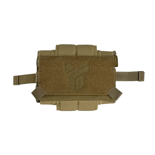 Pouch for a first aid kit "Dnipro", with a platform (attachment to a tactical belt), PM27, cayote PМ275-Gen2 photo